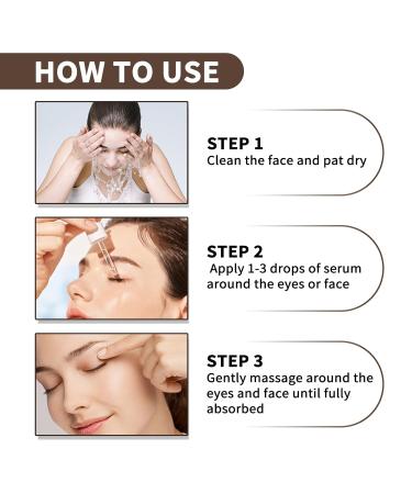 Buy Caffeine Eye Serum with EGCG - Reduce Dark Circles & Puffiness Anti-Aging Moisturizing 30ML - Global Shipping Available - Buy Online on GoSupps.com