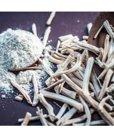 Shatavari Powder Organic (100g) - Premium Indian Wild Asparagus | Ayurvedic Supplement by Achterhof - Buy Online on GoSupps.com
