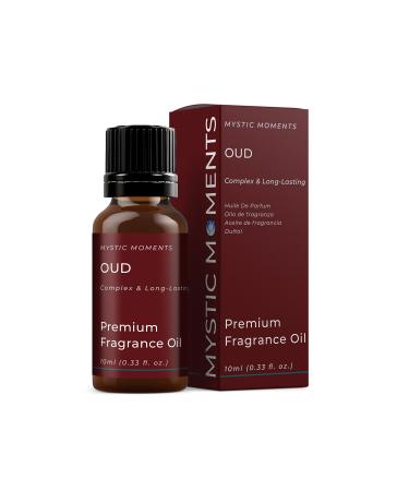 Mystic Moments | Oud Fragrance Oil - 10ml - Perfect for Soaps Candles Bath Bombs Oil Burners Diffusers and Skin & Hair Care Items Wood 10ml