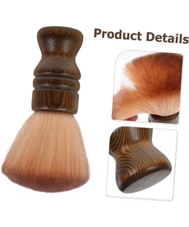 Premium Wooden Hair Cutting Brush - Bristle & Beard Cleaning Brush | Barber Tool for Broken Hair - Buy Online on GoSupps.com