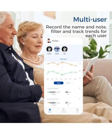 Checkme Armfit Bluetooth Blood Pressure Meter - Wireless Upper Arm Monitor with App Large Cuff (22-42cm) Unlimited Storage - Buy Online on GoSupps.com