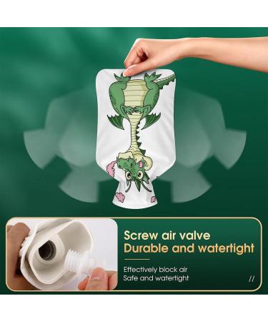 Dragon Hot Water Bottle with Plush Cover | Hand Warmer for Adults & Children | 26.5x15.3cm - Ideal for Comfort & Warmth - Buy Online on GoSupps.com