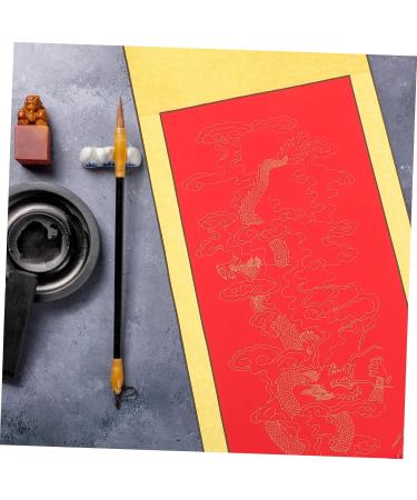 LALAFINA Portable Writing Aged Wall White Calligraphy Tea Home Asian Brush Blank Office Ink for As Shown 3 3X47.4X183CM - Buy Online on GoSupps.com