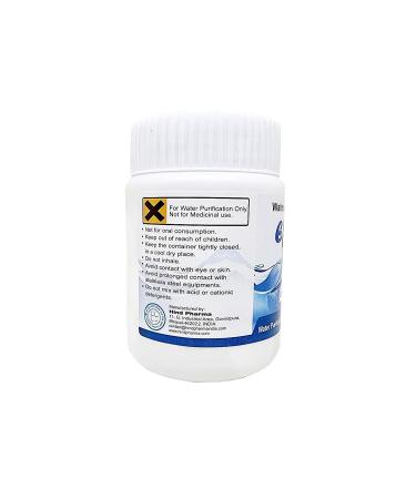 EF-Chlor Water Tank Purification Tablets - 50 Tablets | 3-Year Shelf Life | 1 Tablet Purifies 132 Gallons - Buy Online on GoSupps.com