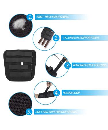 Adult Kid Adjustable Elbow Brace for Cubital Tunnel Syndrome | Tennis Arm Stabilizer | Pain Relief Splint with Immobilizer Protector | Large Fit 11-14 | Shop Now - Buy Online on GoSupps.com