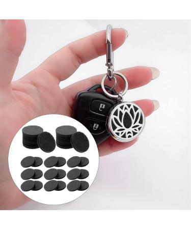 COHEALI 100pcs Black Aroma Refill Diffuser Pads - Essential Oil Cotton Replacement for Aromatherapy - Buy Online on GoSupps.com