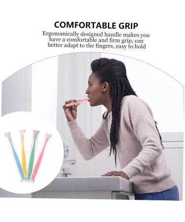 Beaupretty 8-Piece Wangan Hair Toothbrush Set - Micro Nano Deep Cleaning Oral Care Tools in Various Colors - Buy Online on GoSupps.com