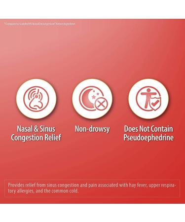 HealthA2Z Decongestant PE & Mucus Relief Maximum Strength | Phenylephrine HCl 10mg 300 Tablets | Guaifenesin 1200mg 100 Tablets - Buy Online on GoSupps.com