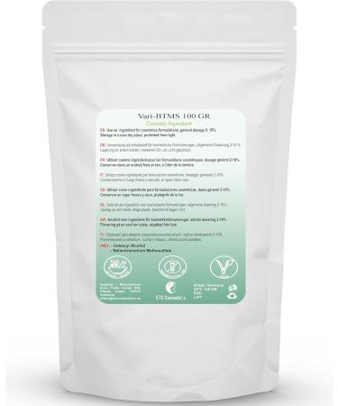 Euro Trade Center Emulsifier Varibtms 100 gr Natural origin Use as an ingredient for cosmetics Used in conditioners cream shampoos hair masks 100 g 1er Pack - Buy Online on GoSupps.com