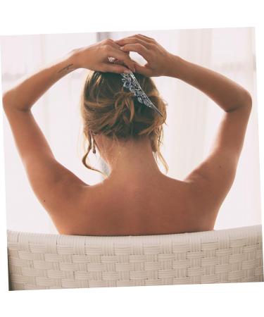 DRESSOOS Alligator Hair Clip crystal Cymbidium bill decorate clip small thin decorative skin bow tie sharp mouth clip headgear Duck Bill Clips Hair - Buy Online on GoSupps.com