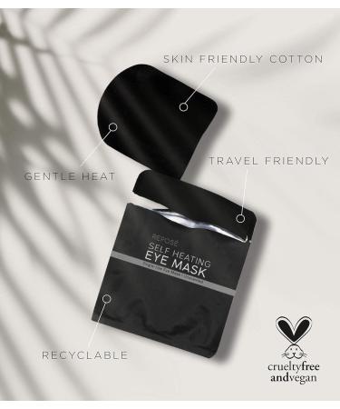 REPOSE Steam Eye Mask - 10 Count | Self-Heating Sleep Mask for Eye Strain Relief and Puffiness Reduction - Unscented & Travel Friendly - Buy Online on GoSupps.com