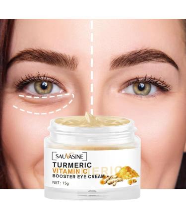 VANLOFE Turmeric Booster Eye Cream - 15g Hydrating Treatment for Dark Circles, Puffiness & Wrinkles - Buy Online on GoSupps.com