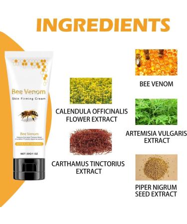  CRTZHA Cvreoz Bee Venom Skin Firming Cream Cvreoz Bee Venom Skin Firming Cream with Bee Venom Moisturizes Skin and Improves Fine Lines (1 Piece) - Buy Online on GoSupps.com