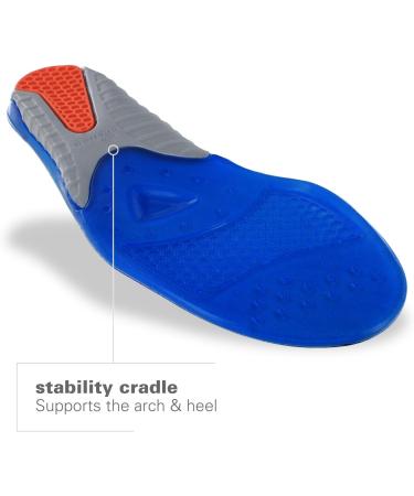 Buy Spenco Comfort Gel Unisex Insoles 42/44 EU Blue | Best International Shipping & Comfort Footwear Solutions - Buy Online on GoSupps.com