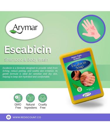 Buy Arymar Escabicin Soap 3 oz - Effective Skin Treatment | International Shipping Available - Buy Online on GoSupps.com
