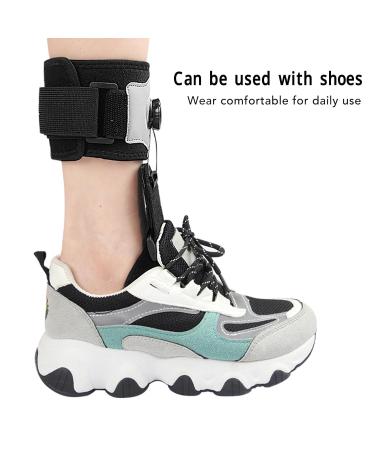 AFO Foot Drop Brace for Men & Women - Adjustable Breathable Day & Night Use - Effective Gait Support for Apoplexy - Buy Online on GoSupps.com