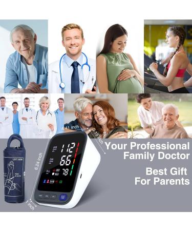 Automatic Digital Blood Pressure Monitor with Adjustable Cuff - Hypertension Detector - Buy Online on GoSupps.com