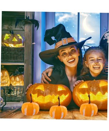 HOMSFOU 20pcs Simulated Mini Pumpkin Halloween Pumpkin Decoration Simulation Small Pumpkin Simulation Pumpkin Fake Pumpkin Accessories Foam Yellow 2.2X3.4CM - Buy Online on GoSupps.com