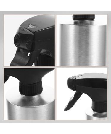 Stainless Steel Mist Spray Bottle - Refillable Continuous Sprayer for Plants Hair Styling & Skin Care - 550ML - Buy Online on GoSupps.com