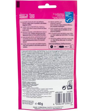 Vita Power Triggles Cat Snacks - Sugar-Free Portionable Treats for Training & Rewards (2 Pack 40g) - Buy Online on GoSupps.com