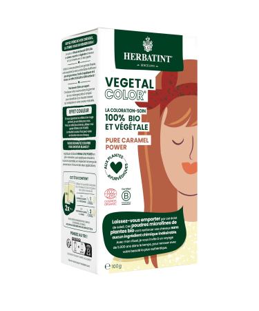 Herbatint Organic Pure Caramel Power Vegetal Colour 100g