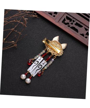 Beatifufu 1 Pair Fox Tassel Clip Dangle Tassel Hair Clip Alligator Hair Clips Chinese Tassel Hair Clip Women Tassel Hair Clip Chinese Tassel Hairpin Tassel Hairpin Tassel Barrette - Buy Online on GoSupps.com