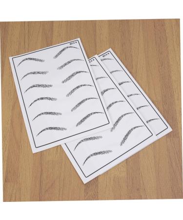 Hemoton Permanent Eyebrow Cosmetic - Makeup Practice for Supply Skin Microblading Fake - Buy Online on GoSupps.com