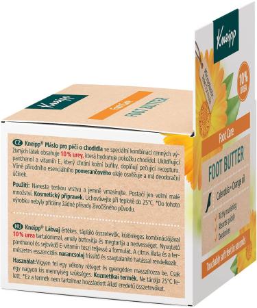 Kneipp Foot Care Butter with Calendula & Orange Oil | Nourishing Moisturizer for Dry Feet - Shop Now! - Buy Online on GoSupps.com
