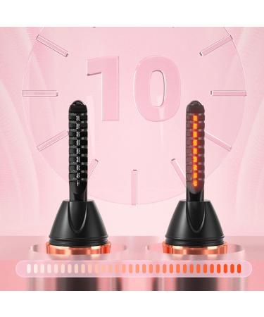 Eyelash Curler - Rechargeable Heated Eye Lash Curler | 24h Long Lasting Lash Curler | USB Electric Eyelash Curler with 2 Temp Controls | Natural Heated Eyelash Curlers for Women Charming Lashes - Buy Online on GoSupps.com