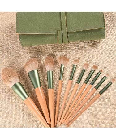 DFHBFG 10-Piece Qingluo Makeup Brush Set | Soft Hair Beginner Brushes | Gray 20cm | International Shipping Available - Buy Online on GoSupps.com