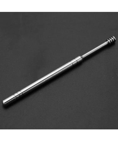 Floahazz 6Pcs Ear Pick Set Stainless Steel Earpick Ear Wax Curette Remover Spoon Spiral Ear Clean Tool With Case - Buy Online on GoSupps.com