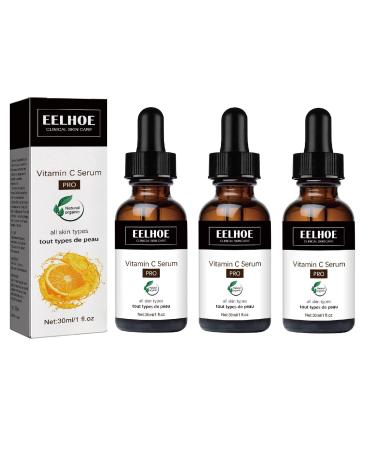 3Pcs EELHOE Eternity Vitamin C Serum  Collagen Boost Anti Aging Serum Vitamin C  Vitamin C Serum for Face Dark Spots  Vitamin C Serum for Face with Hyaluronic Acid. - Buy Online on GoSupps.com