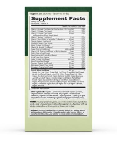 Prenatal Multi Once Daily - Best Prenatal Vitamins for Conception Pregnancy Postpartum & Breastfeeding | 30 Count - Buy Online on GoSupps.com