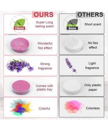 24PCS Eucalyptus & Lavender Shower Steamer Gift Set - Aromatherapy Shower Bombs for Strong Fragrance - Perfect Mother's Day or Anniversary Gift - Buy Online on GoSupps.com