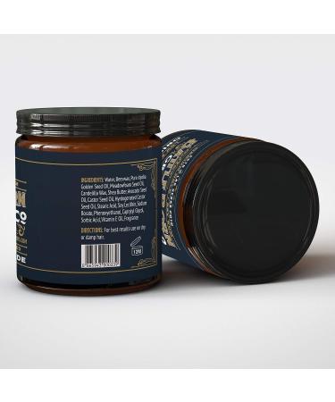 Battle Born Grooming Co Original Pomade - 4 oz. Bay Rum | Medium Hold, Low Shine, Natural Ingredients | Water Based for All Hair Types - Buy Online on GoSupps.com