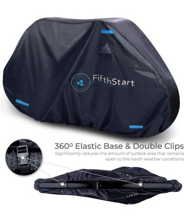 Waterproof Bike Cover | Ripstop Fabric, UV Resistant, Double Stitched | Outdoor Storage with Breathe Valves | Ideal Bicycle Cover - Buy Online on GoSupps.com