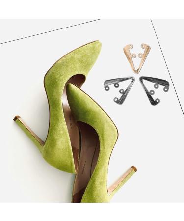 VALICLUD Metal Pointed Toe Caps - 3 Pairs Elegant High Heels Protector | International Shipping - Buy Online on GoSupps.com
