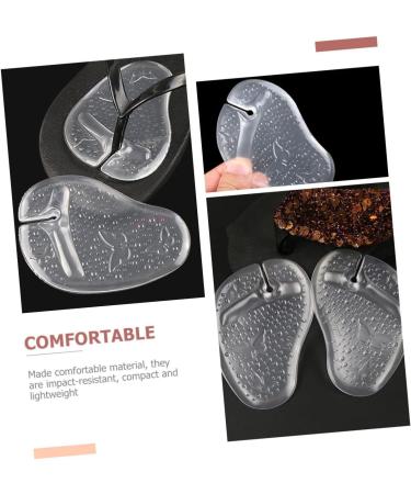 NOLITOY 6 Pairs Forefoot Slipper Pads - Silicone Toe Protectors & Shoe Inserts - Skin-Friendly Gel Pads for Comfort & Protection Ideal for Sandals - Buy Online on GoSupps.com