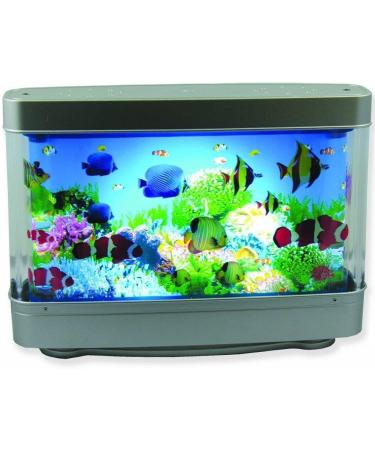 Lightahead Artificial Tropical Fish Aquarium Decorative Lamp - Virtual Ocean Marine Life Motion Decor for Home or Office - Buy Online on GoSupps.com