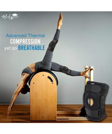 Hinged Knee Brace for Men and Women - Support for ACL, Tendon, Ligament, Meniscus Injuries (Large) - Buy Online on GoSupps.com