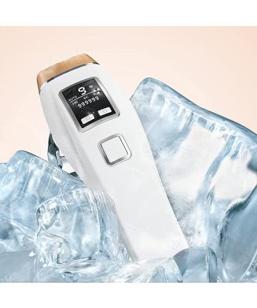 Yachyee IPL Laser Hair Removal Device with Ice Cooling Function - 999,999 Flashes - Permanent Hair Removal for Men and Women - At-Home Treatment for Face, Armpits, Legs, Arms, and Bikini Line - White - Buy Online on GoSupps.com