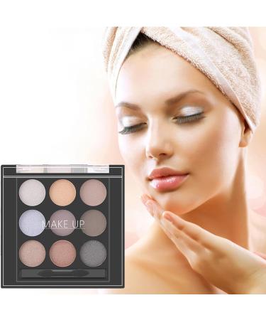 9 Color Eyeshadow Pallet - Neutral Eyeshadow Palette | Neutral Eye Shadow Pallet Highly Pigmented Makeup Accessories for Women 03# - Buy Online on GoSupps.com