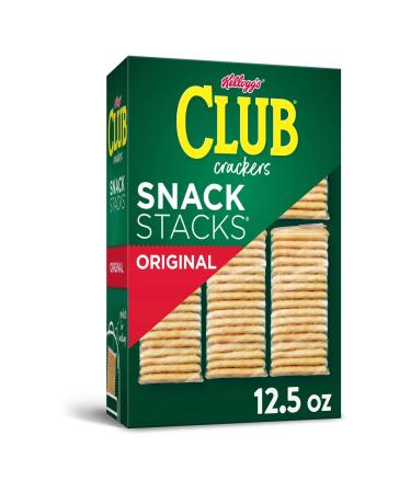 Club Crackers, Lunch Snack Packs, Office and Kids Snacks, Original, 12.5oz Box (6 Stacks)