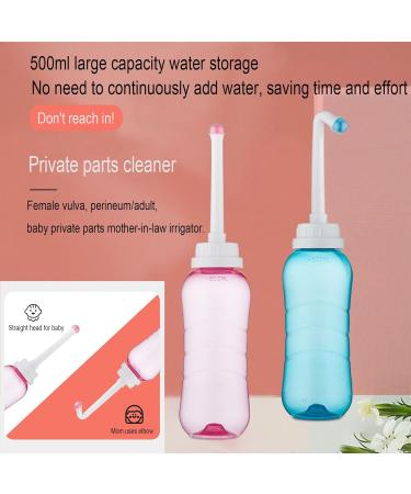 Brigtviee Portable Bidet - Intimate Shower Relief for Postpartum Care | 50ml Purple Peri Bottle for Vaginal Hygiene - Buy Online on GoSupps.com