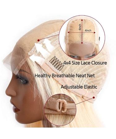 LUMIERE 613 Blonde Lace Front Wig 24 Body Wave - Brazilian Virgin Human Hair, 160% Density HD Lace Closure Wig for Black Women - Buy Online on GoSupps.com