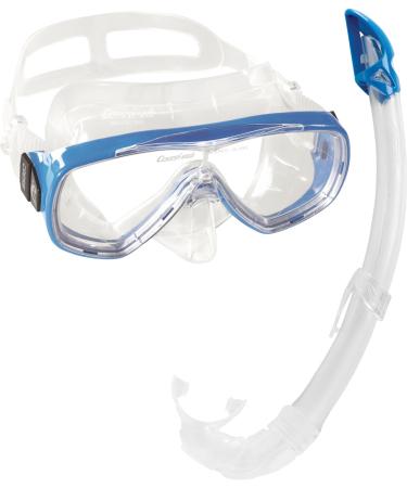 Cressi Adult Wide View Comfortable Snorkeling Mask & Snorkel - Onda & Mexico: made in Italy Blue - Buy Online on GoSupps.com