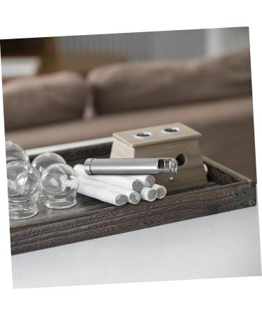 Lurrose 5-St Moxa Gel Holder | Rustproof Steel Moxa Burner & Moxibustion Tool for International Shipping - Buy Online on GoSupps.com