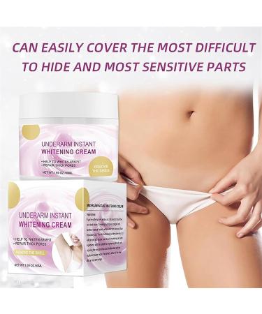 EXQST Underarm Whitening Cream Armpit Whitening Cream Brightening Moisturizing Body Cream Bleaching Cream for Dark Skin and Private Parts - Buy Online on GoSupps.com