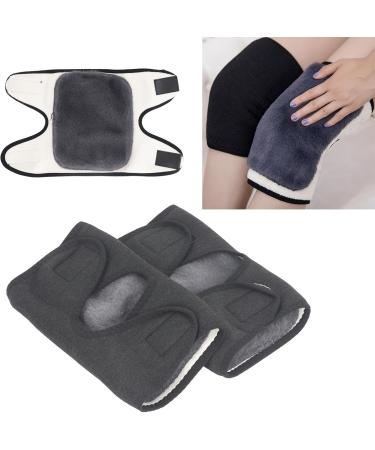 Warm Knee Sleeves - Thickened Double Layer Soft Breathable & Windproof Knee Protection for Winter Cycling & Work - Premium Knee Pads & Braces - Buy Online on GoSupps.com