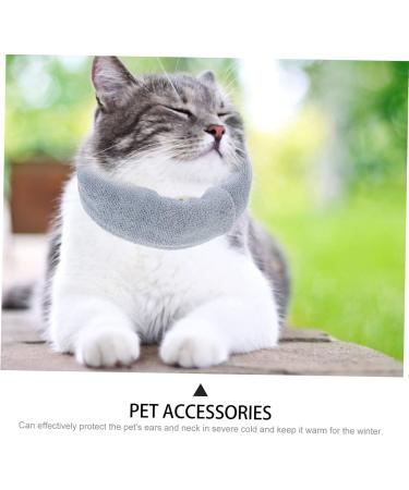 FRCOLOR for Earmuff Puppy Lint Supply Accessory Snood Comfortable Pet Dog Pets Portable Elastic Warm M Grey - Buy Online on GoSupps.com